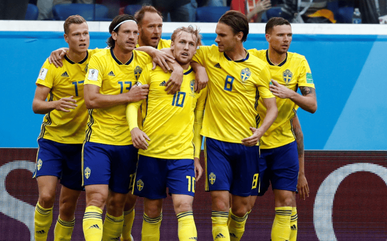 瑞典队轻取英格兰队,波尔点燃赛场 瑞典队轻取英格兰队,波尔点燃赛场